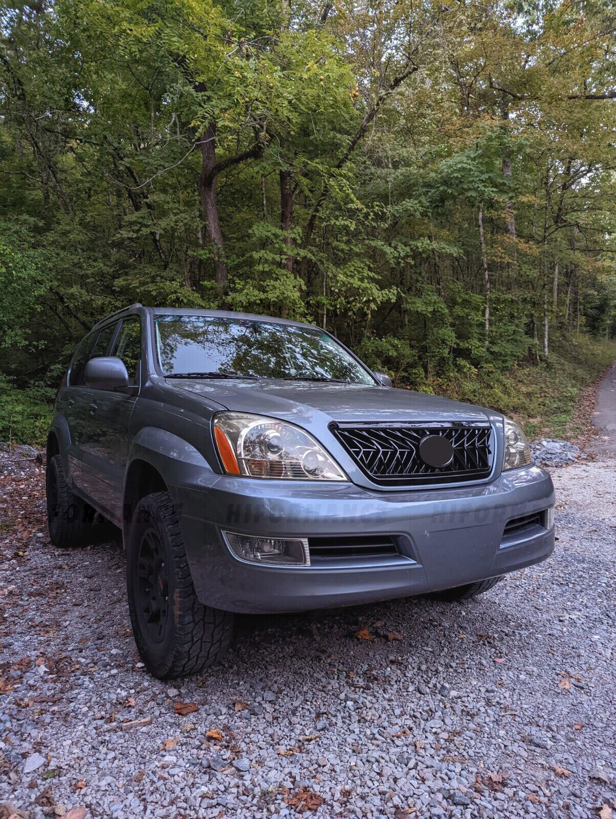 For 2003-2009 Lexus Gx470 Front Grille Grill Glossy Black F-Sport Style US STOCK