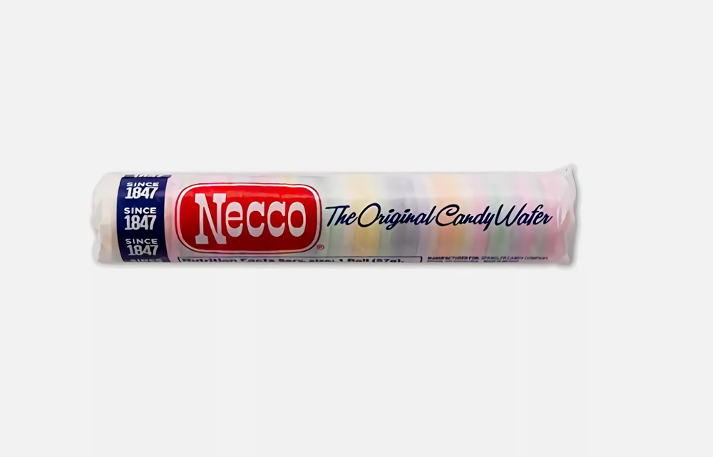 Necco, The Original Candy Wafers, 2 Ounce Rolls - 24 Count Display Pack
