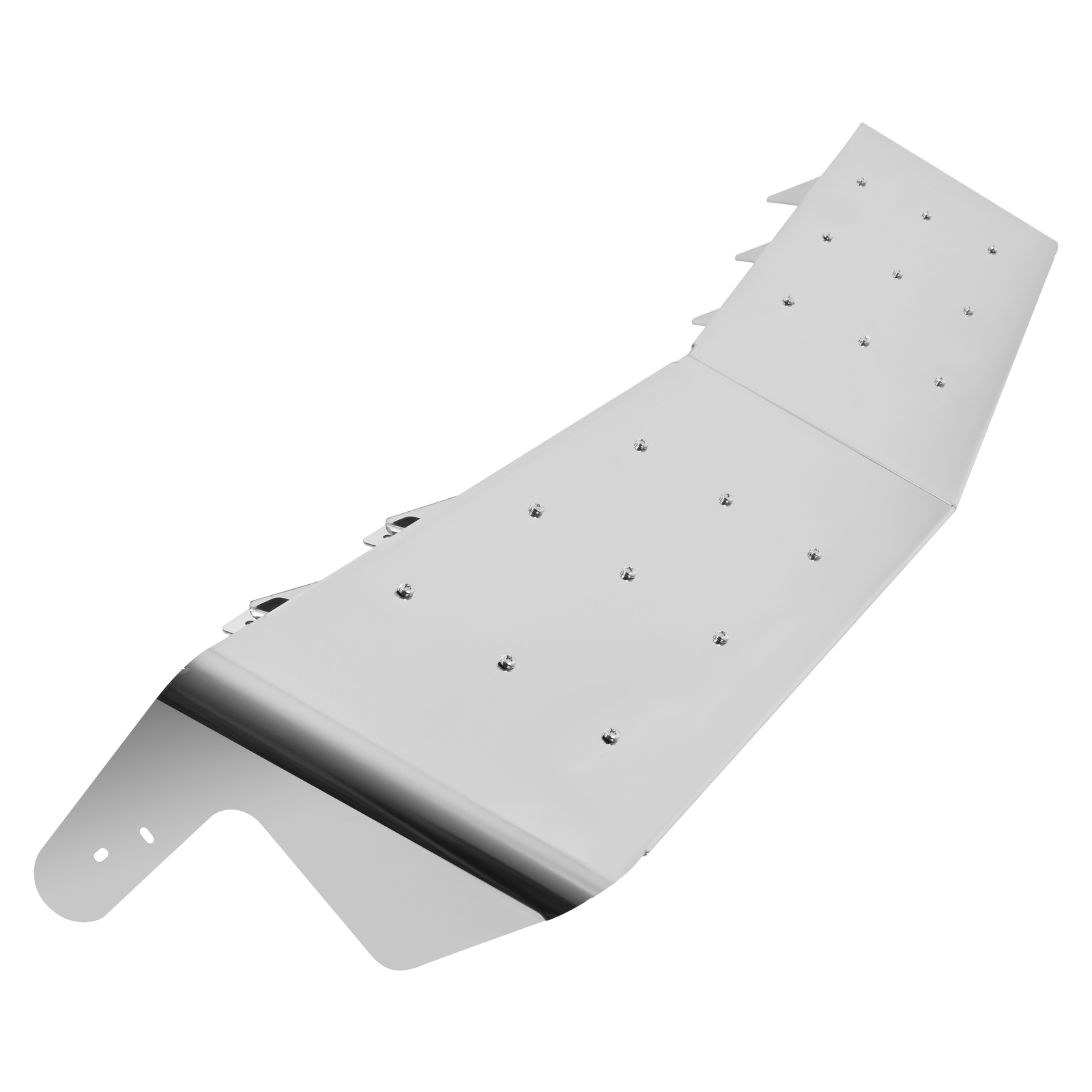 13" Drop Sun Visor For Kenworth T800/W900/T300 84-98 Windshield Stainless Steel