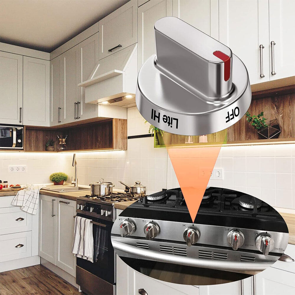 DG64-00472A Gas Stove Replacement Knobs for Samsung Range Oven DG68-00101B