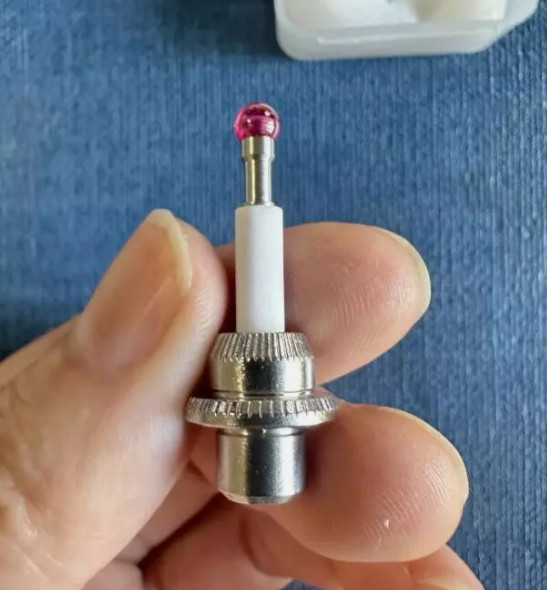 Machine Touch Probe Stylus M3 4mm Ruby Ball Ceramic stem For 3D Sensor 80.362.0