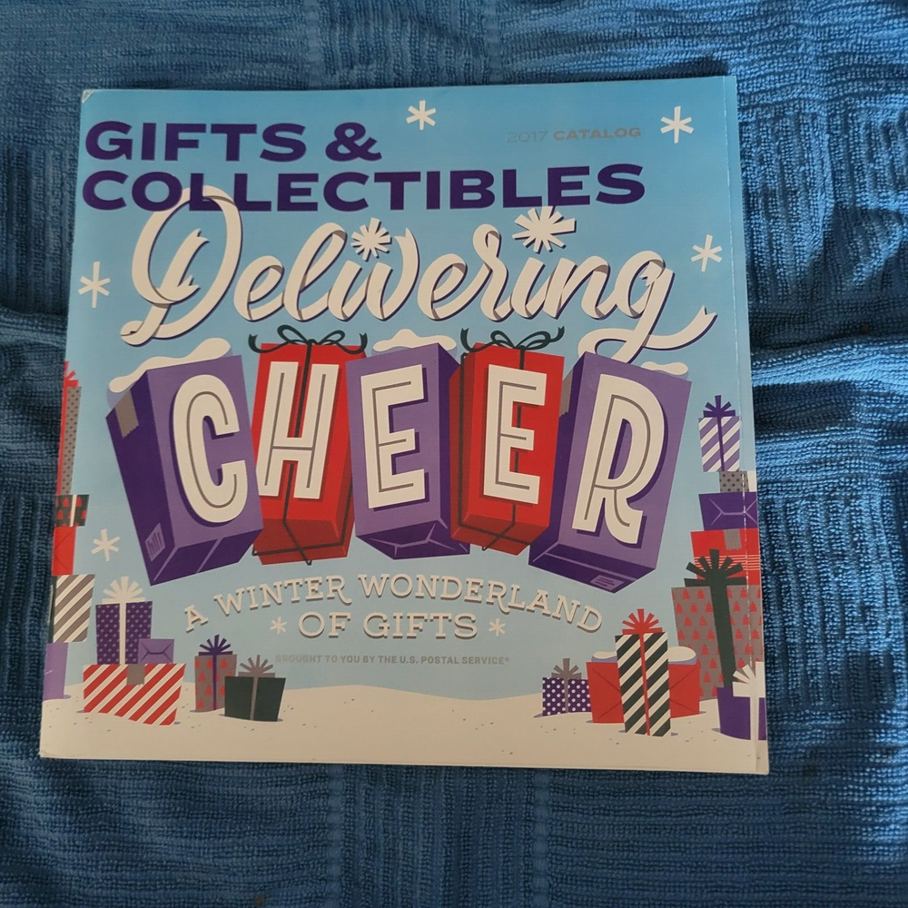 2017 USPS Christmas Gift Catalog with Order Form Intact