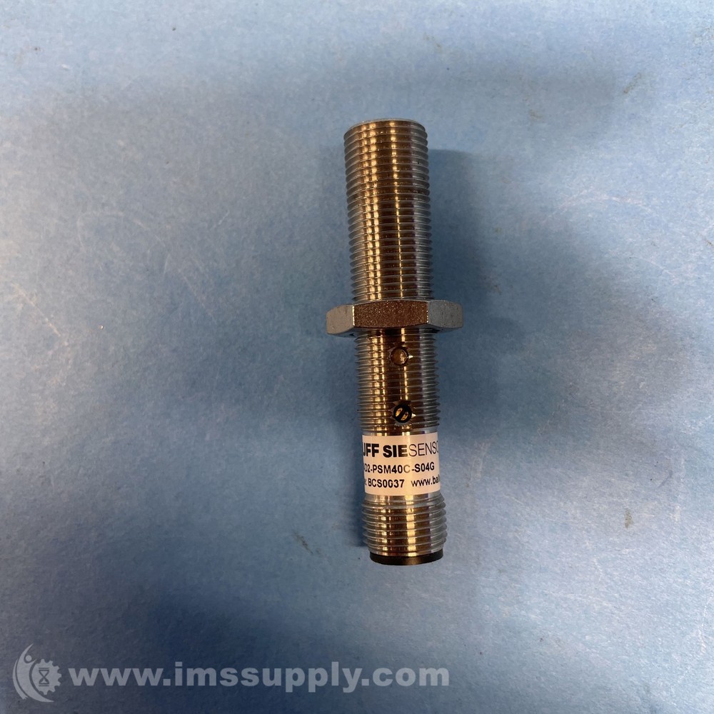 Balluff BCS M12T4D2-PSM40C-S04G Capacitive Sensor 3143