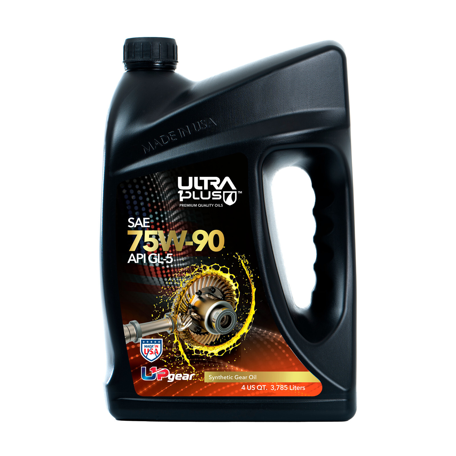Ultra1Plus SAE 75W-90 Synthetic Gear Oil API GL-5 (1 Gal - 4 QTS)
