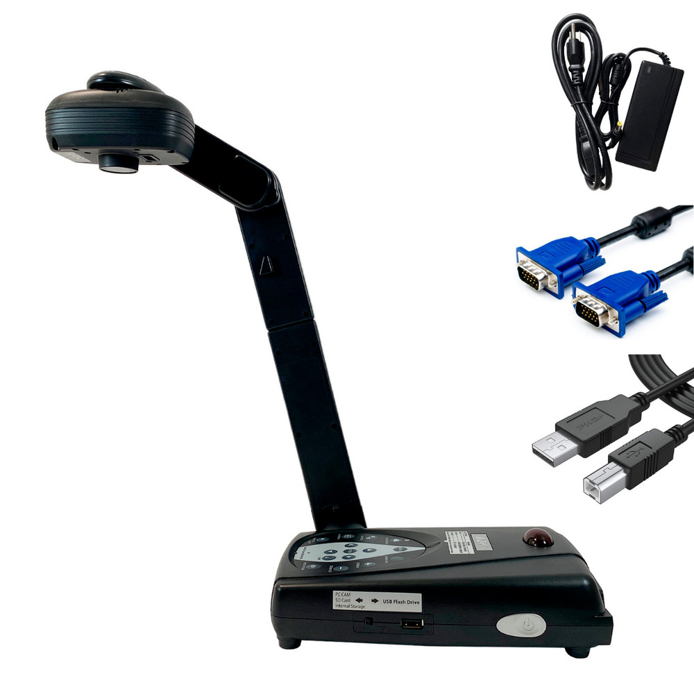 Document Camera for Home Office Lab Job Distance Page Demonstration w/Bundle