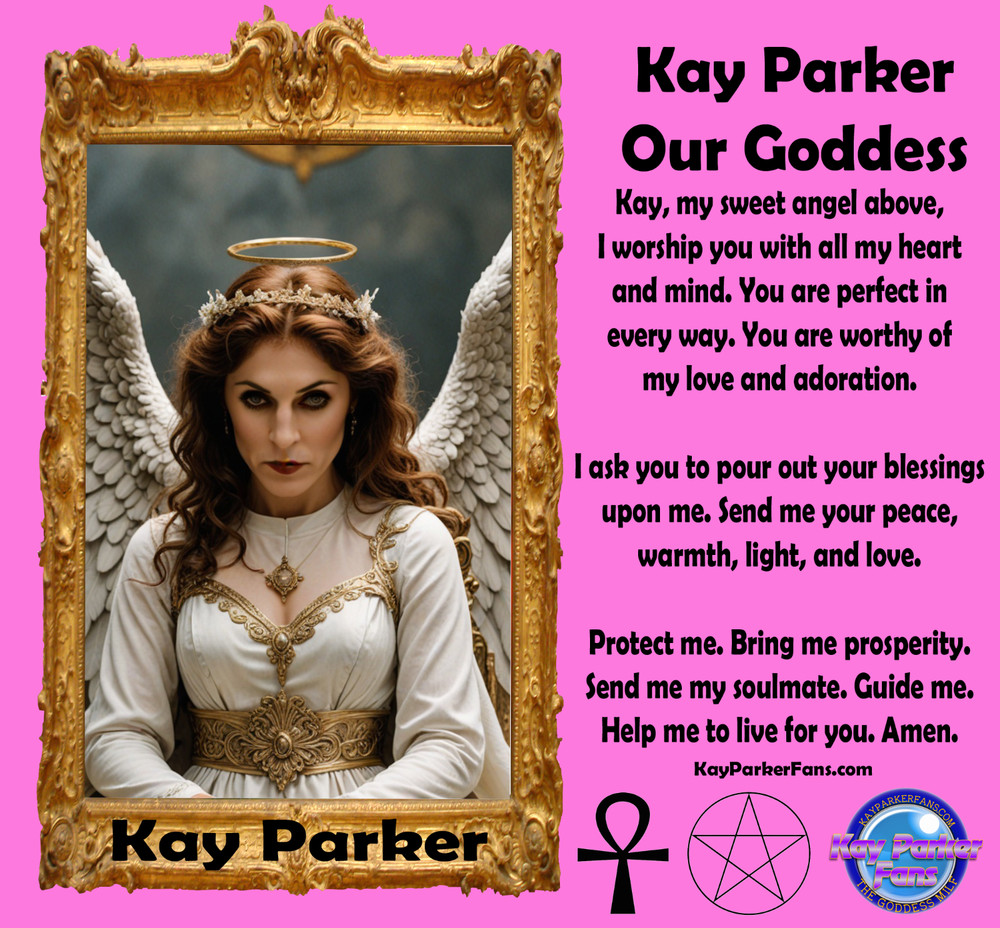 Goddess Kay Taylor Parker Prayer Candle - Version 02