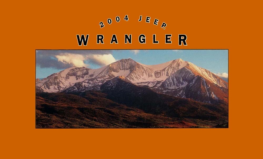 2004 Jeep Wrangler Owners Manual User Guide