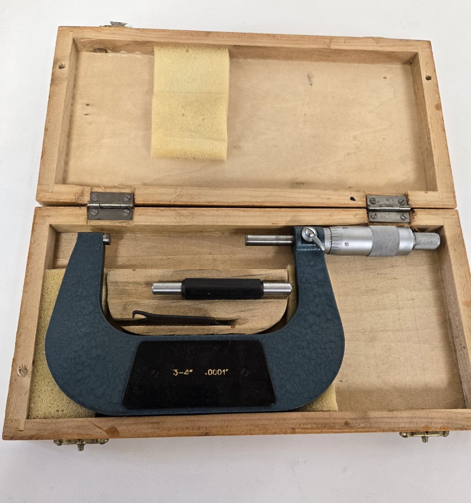 MITUTOYO SCREW THREAD MICROMETER 3"-4"