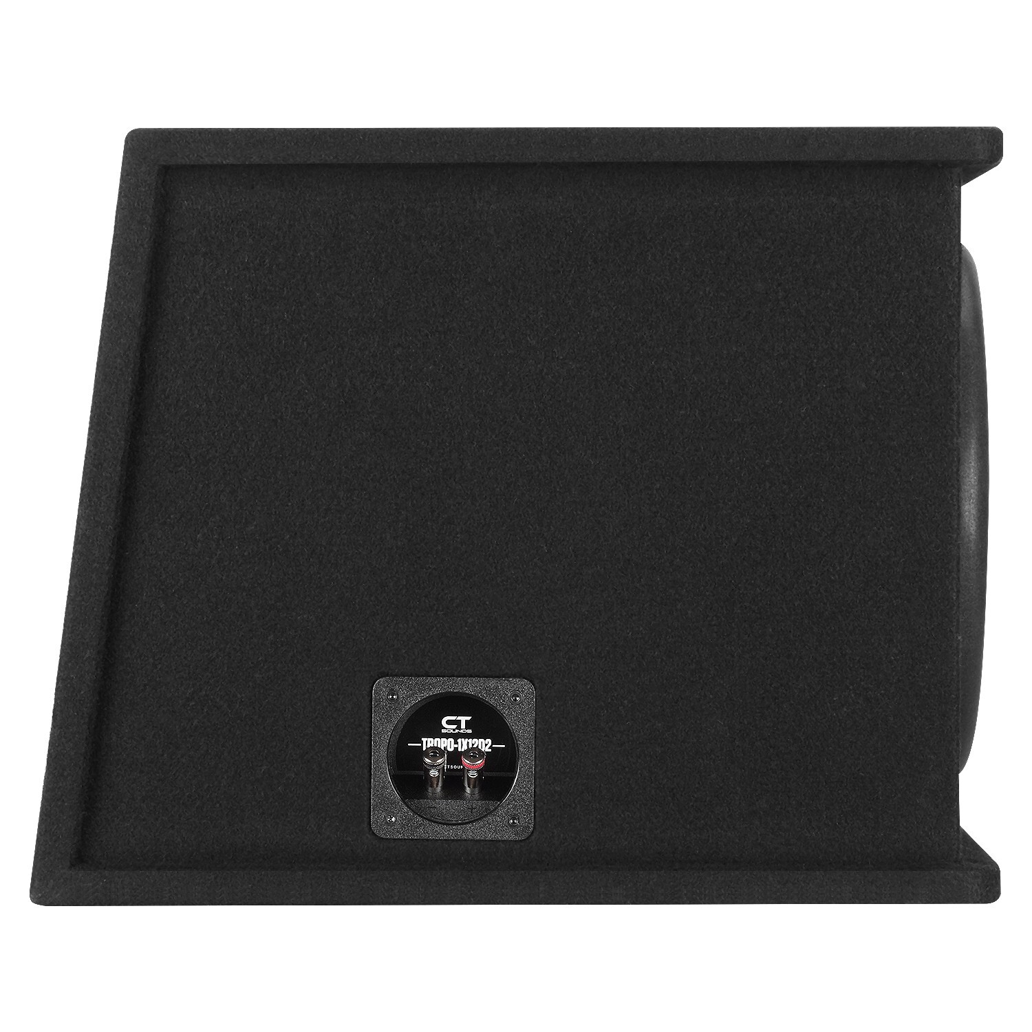 CT Sounds Single 12” 1300W Loaded Tropo Series Subwoofer Box - TROPO-1X12D2