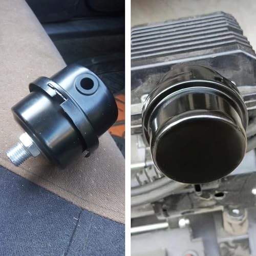 2 Pcs 1/2" Thread Diameter Air Compressor Silencer Filter,Intake Filter 20mm