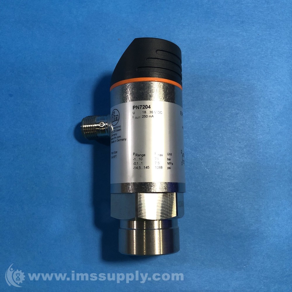 Efector PN7204 Pressure Sensor FNOB
