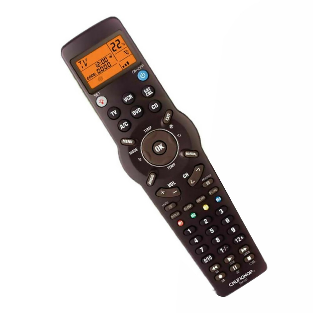 Universal Remote Control IR 6 Nets in 1 Code RM-991For TV SAT DVD CBL CD AC VCR