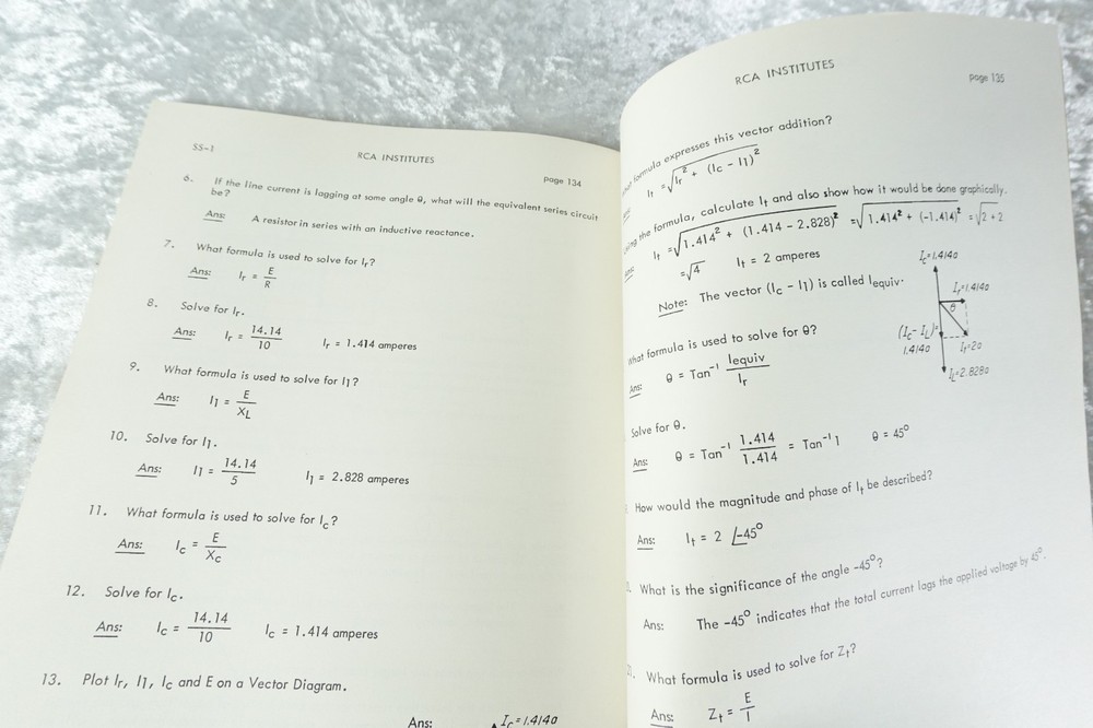 1966 RCA Battery Manual & 1968 Analysis/Sol'n Of Basic Electronic Problems Books