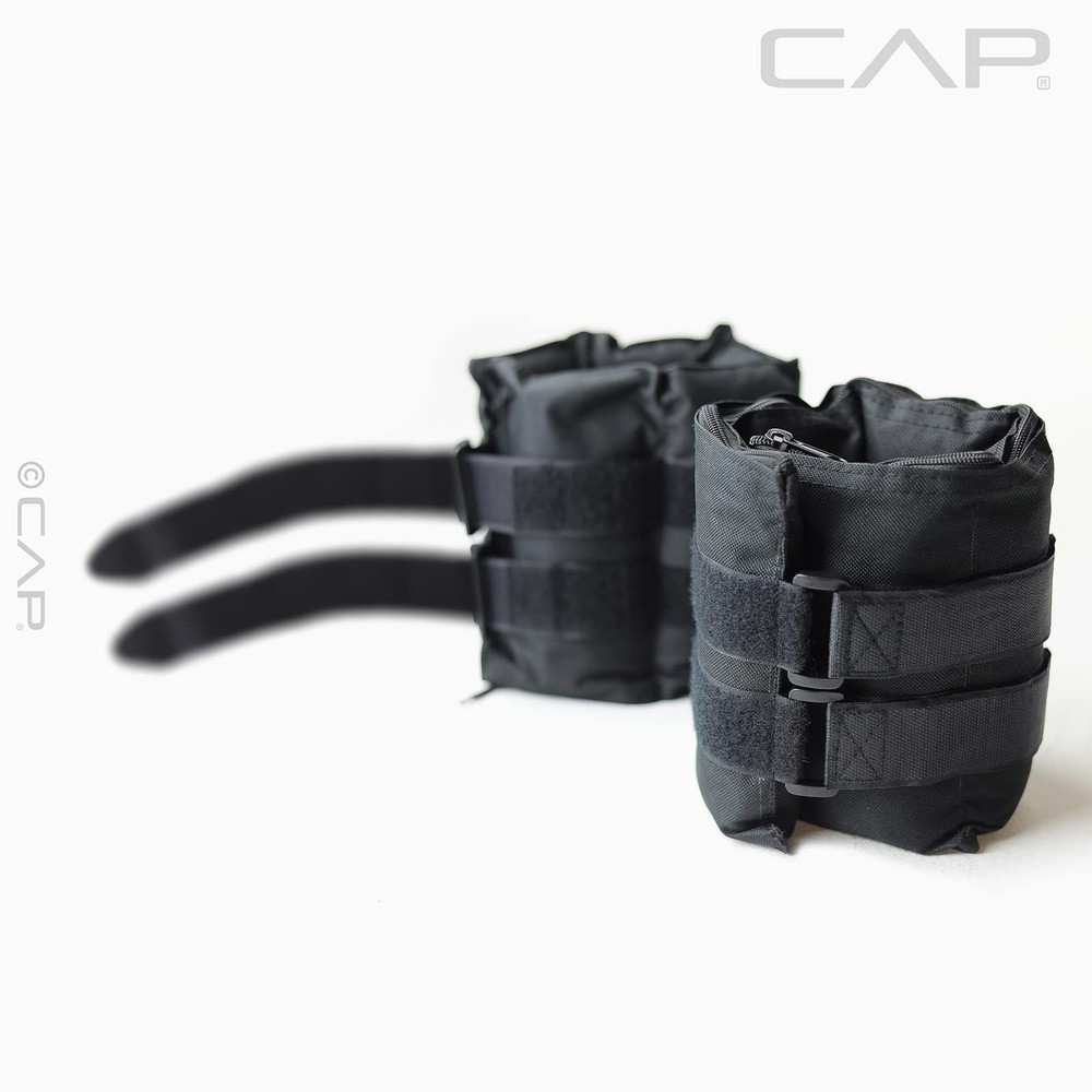 20 Pound Adjustable Ankle Weights With Removable Weight Packs For Workouts