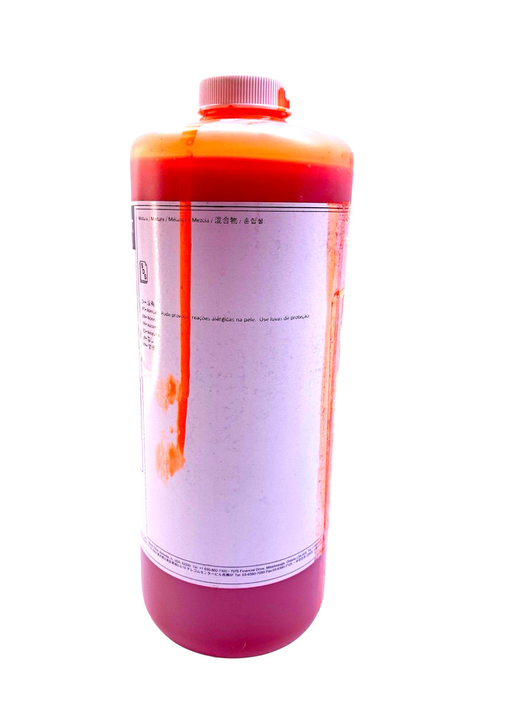 Videojet Coding Ink- For Coding Label Machine- Fluorescent Orange-1 Quart