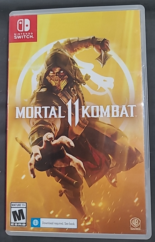 Nintendo Switch OEM Replacement Box Case ONLY Mortal Kombat 11