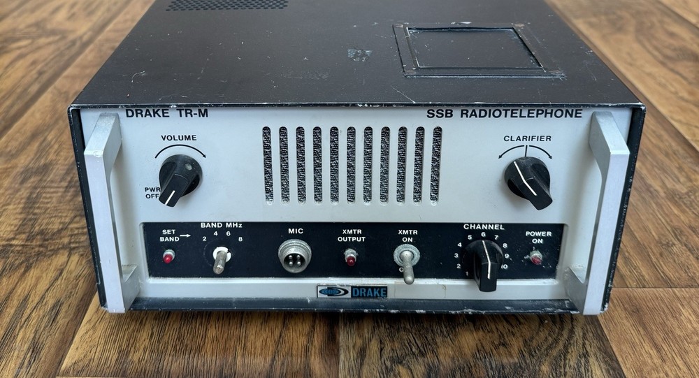 Parts/Repair Only — Untested — Drake TR-M SSB Radiotelephone — See Description