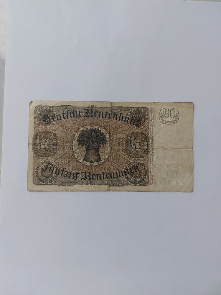 1934 Germany 50 Mark