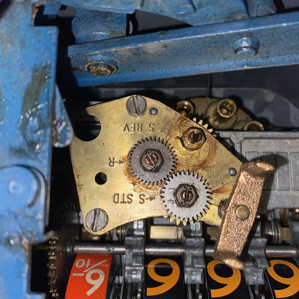 NEPTUNE MODEL 433 PRINT 0-METER REGISTER