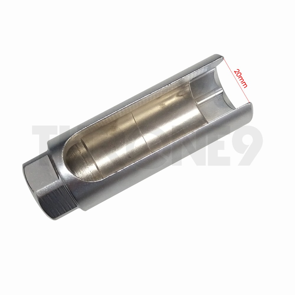 7/8'' 22mm 3/8'' Drive Car Oxygen Sensor Socket Wrench Offset Removal Tool