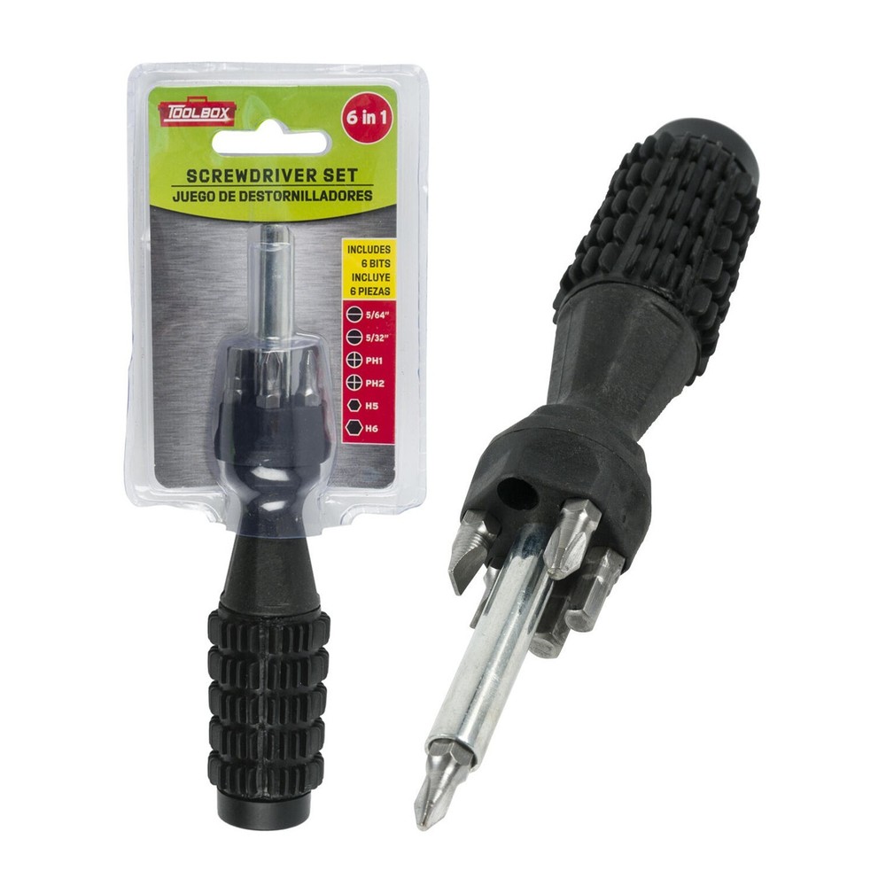 6 in 1 Multi-Head Screwdriver Set