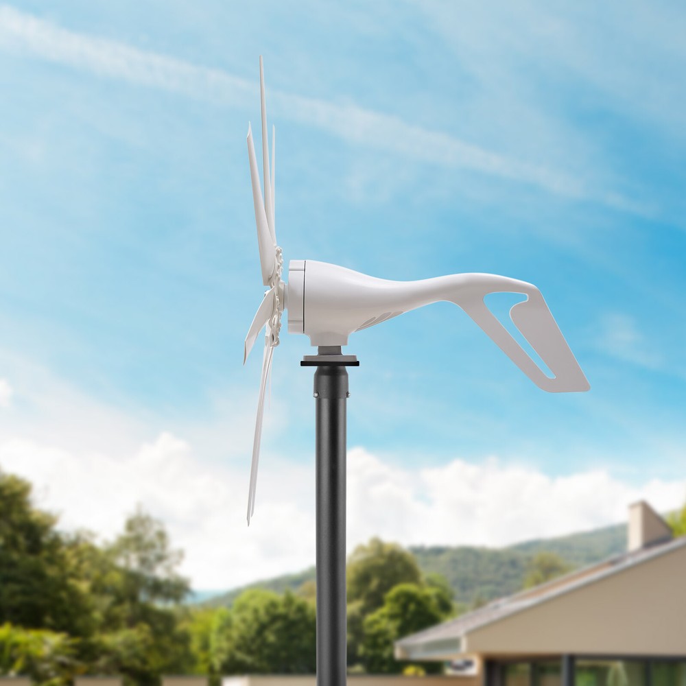 8 Blades 600W Wind Turbine Generator Kit with Charge Controller Windmill Power