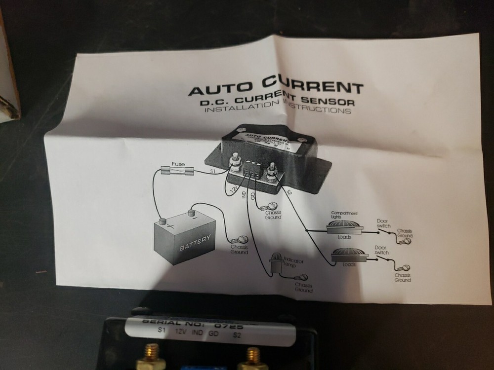 Kussmaul Auto Current DC Auto Current Sensor 091-22-2 New