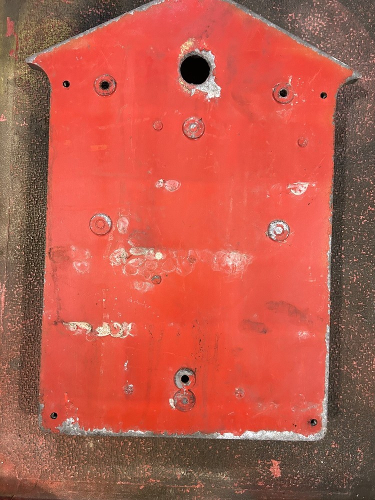 Gamewell Fire Box, Back Panel Of Cabinet #5
