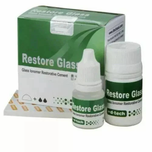 D-Tech Restore Glass Ionomer Restorative Cement FAST free shiping