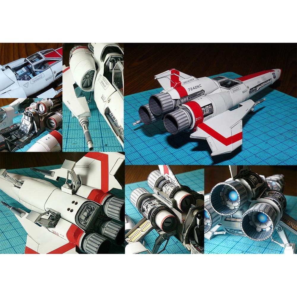 Galactica 2 II Model Spaceship Spacecraft Toy