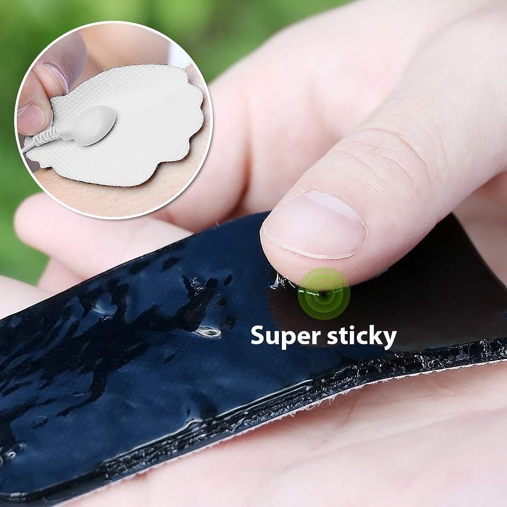 Large Snap On Replacement Electrode Pads For TENS EMS Unit & Pulse Massager