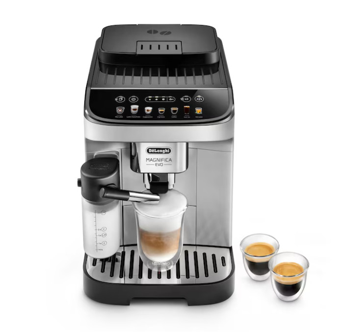 DeLonghi Magnifica Super automatic Stainless steel Programmable Espresso Machine