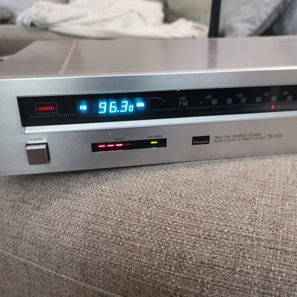Sansui AM/FM Tuner, TU-S5