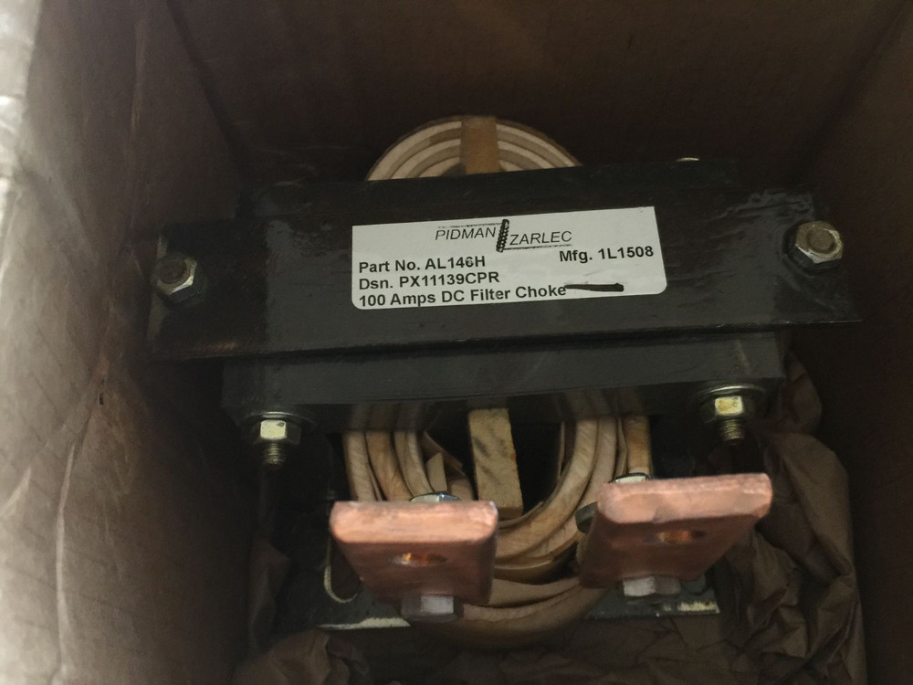 100 AMPS DC FILTER CHOKE AL146H  PX11139CPR 1L1508