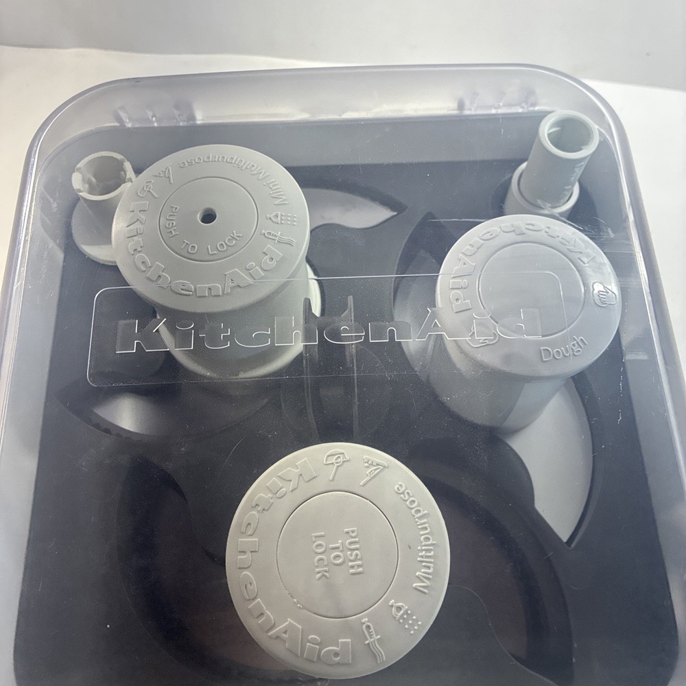 KitchenAid Food Processor KFP13550b Attachments/Blades/Case