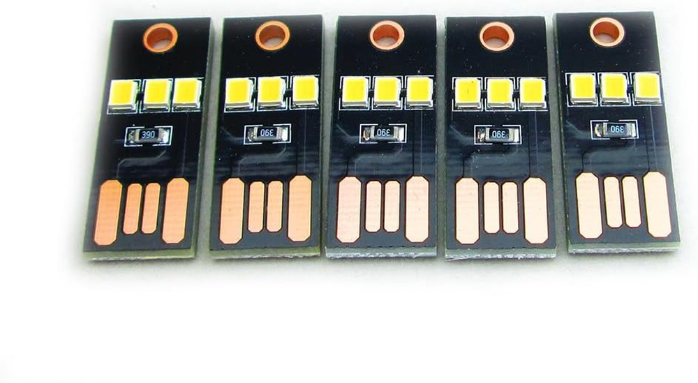 10PCS Super Mini USB Light Ultra Slim USB Light for Laptop/Keyboard/Camping