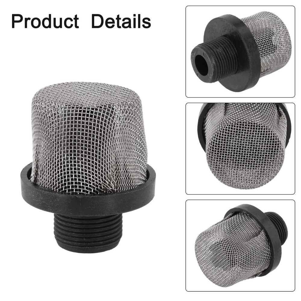Effective Plastic+Metal Inlet Suction Strainer for Airless Paint Sprayers