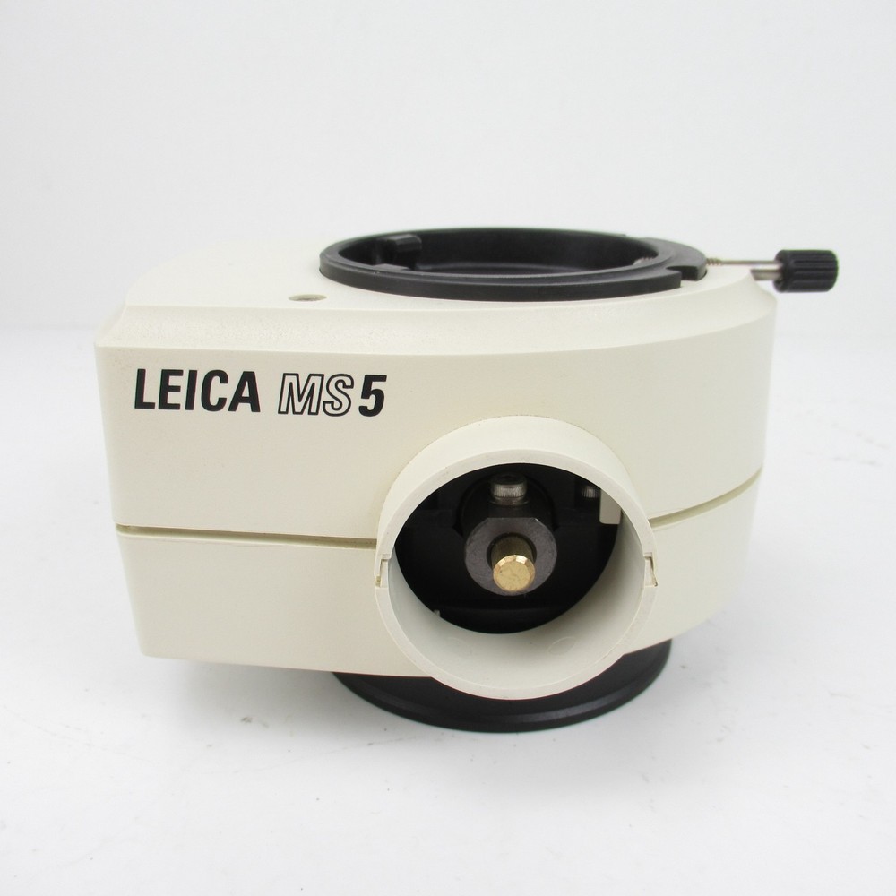LEICA MS5 STEREO ZOOM MICROSCOPE BODY - MISSING LEFT KNOB - 10445613