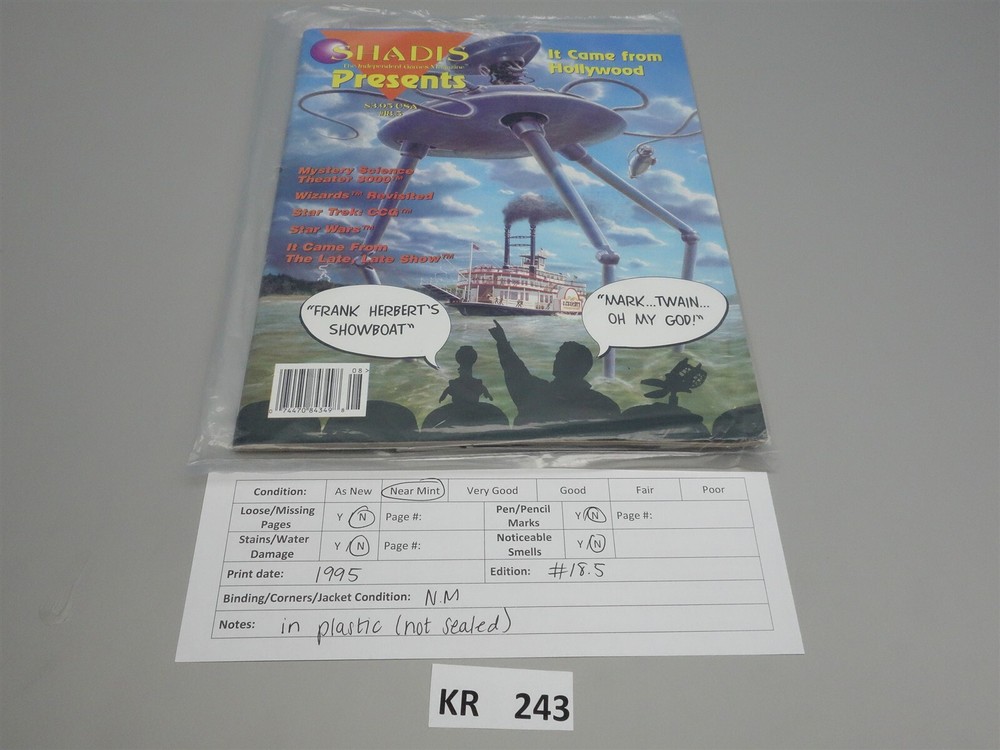 Shadis Magazine: Issue # 18.5 Sealed