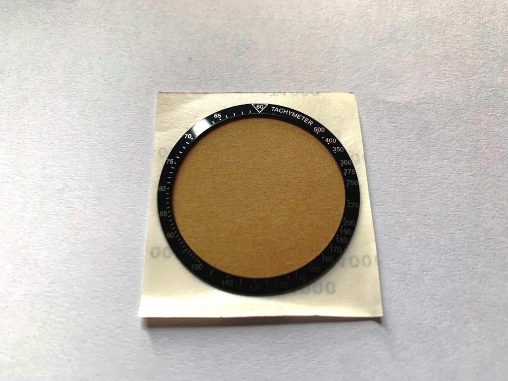 Genuine ORIS PVD Bezel Insert Ring case# 7614 WilliamsF1 Team Chronograph ⌀45mm