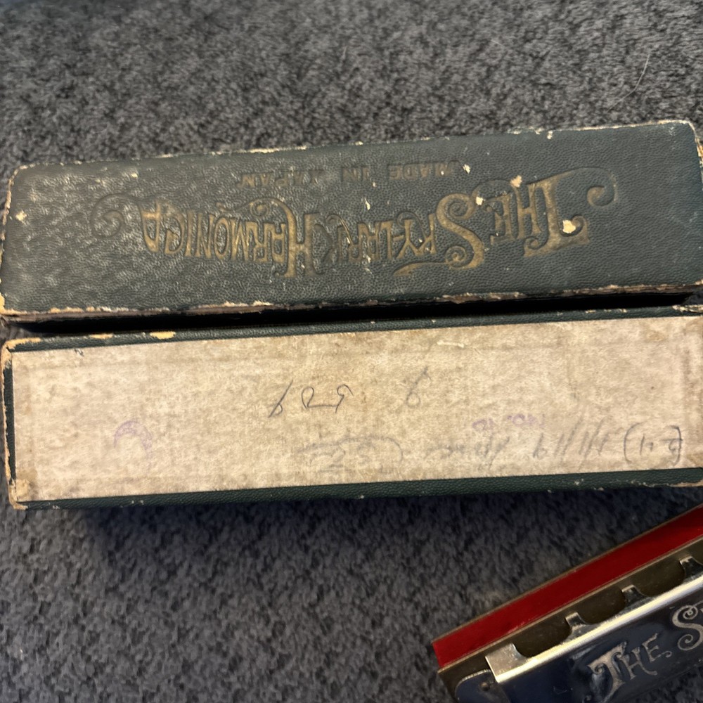 Skylark Harmonica Butterfly Trademark With Box