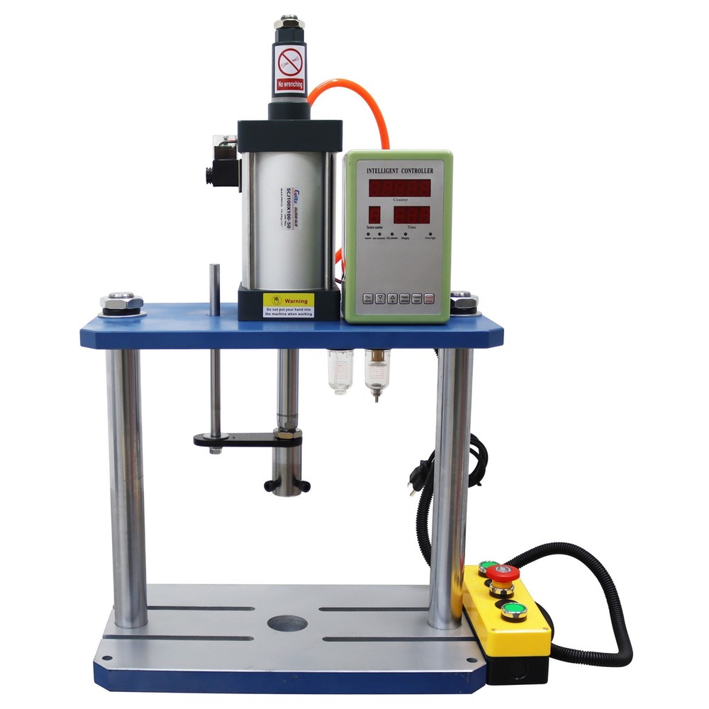 1102lb Pneumatic Punch Press Machine w/Controller Double Columns Double Boards