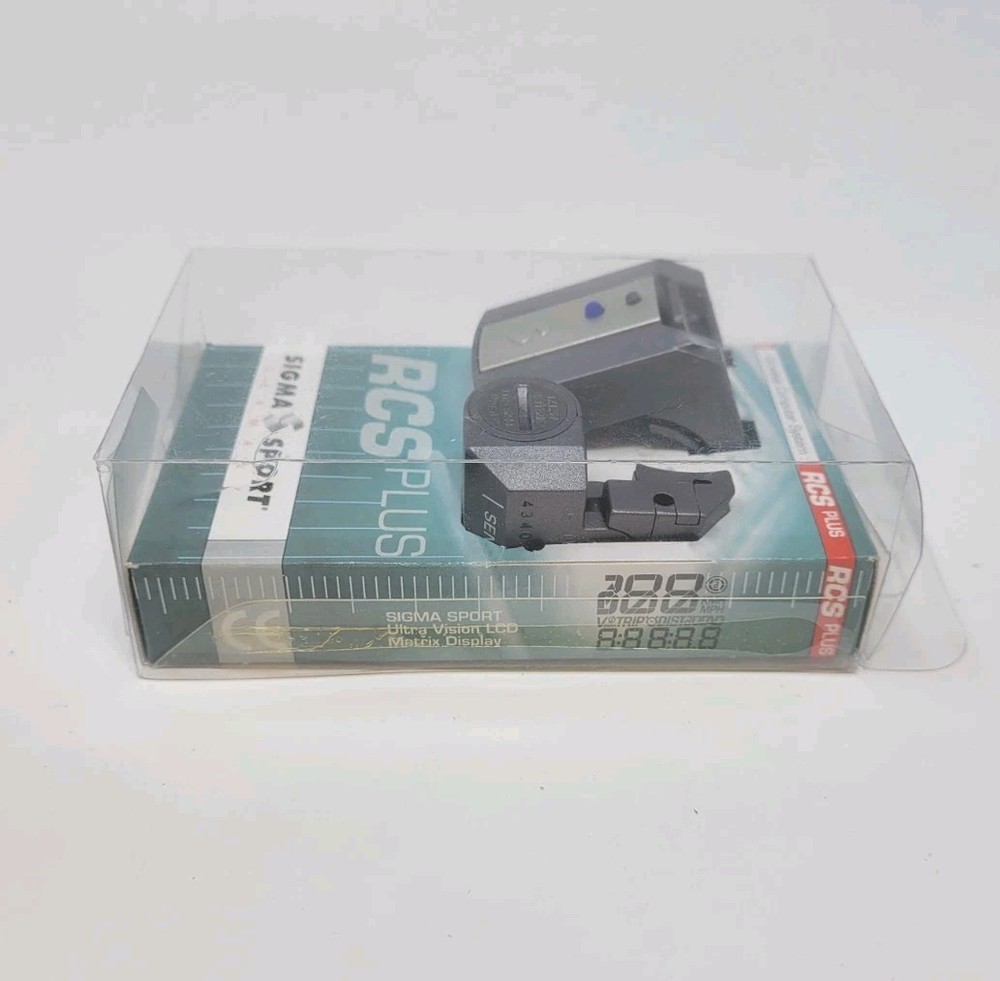 Vintage Sigma Sport RCS Plus Wireless Bike Computer