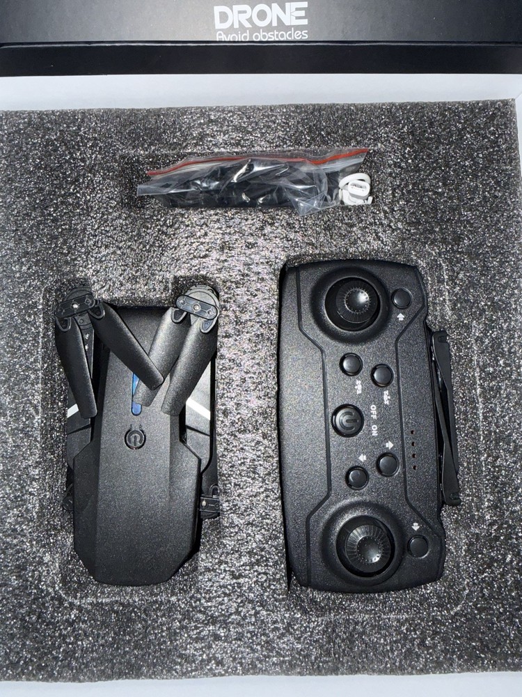 YOMI LF620 Foldable Quadcopter Drone w/ Camera, Obstacle Avoidance Gray