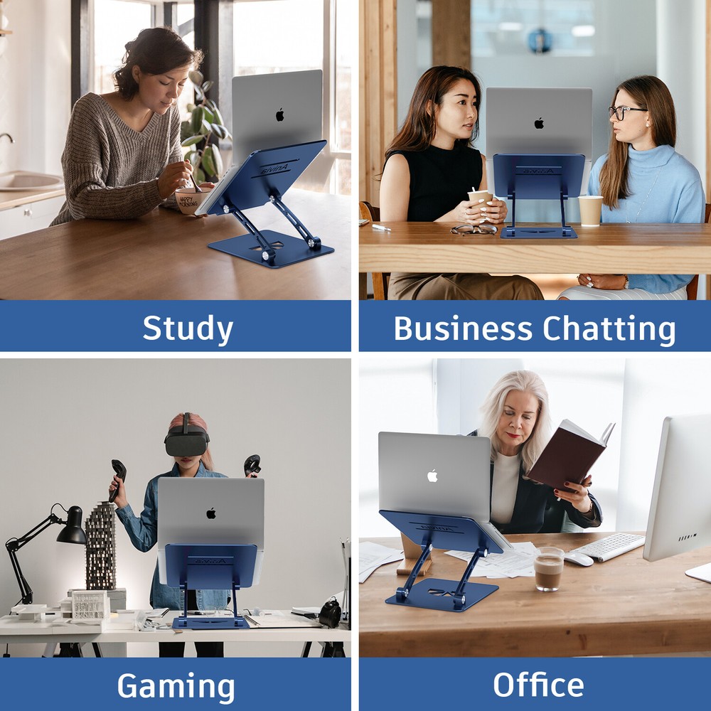 Portable Adjustable Notebook Table Bracket Stand Holde Folding Laptop Riser