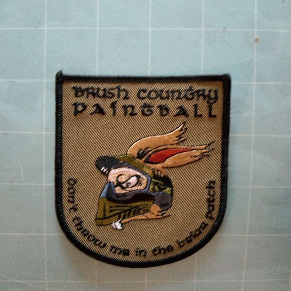 Brush Country Paintball Patch size 3x4
