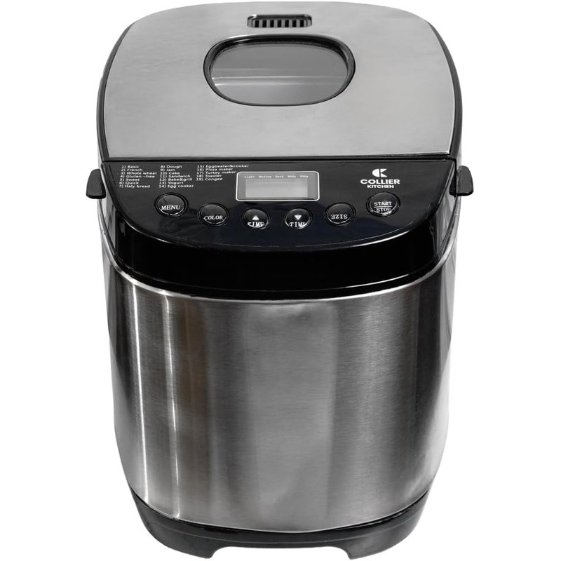 Automatic Bread Maker W/ 12 Functions Non-Stick Pan Dough Kneading Kit New