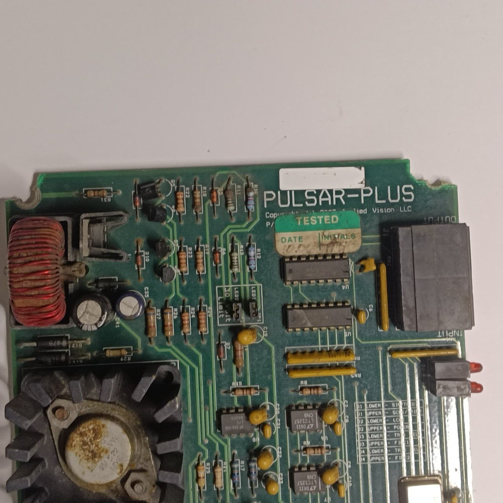 Applied Vision 13077-B Pulsar-Plus PC Control Board For Vision Inspection System