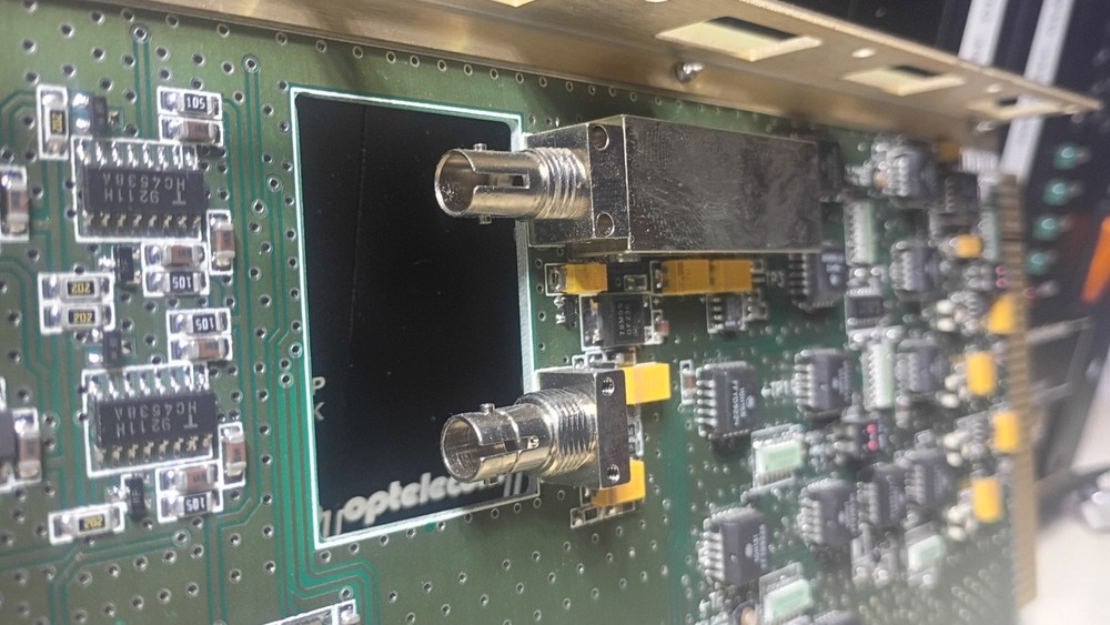 Optelecom System 5000AI Fiber Optic Mil-STD-1553 5MHz Ref. Clock