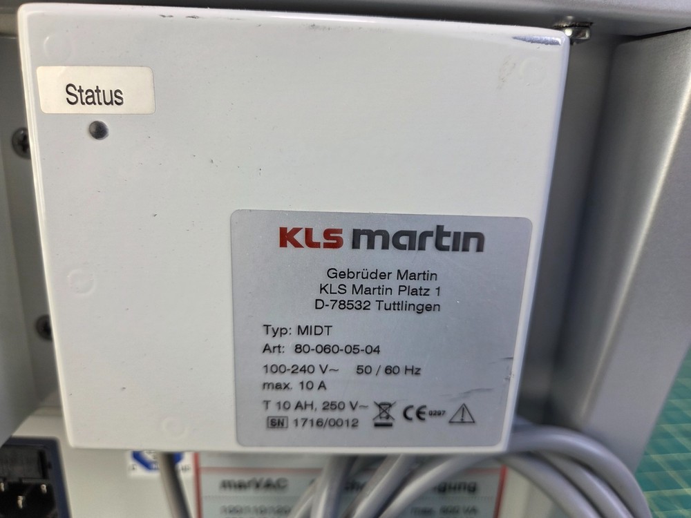 KLS MARTIN marVAC Smoke Evacuator